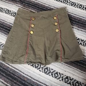 GB girls Army Green Skirt Sz. L